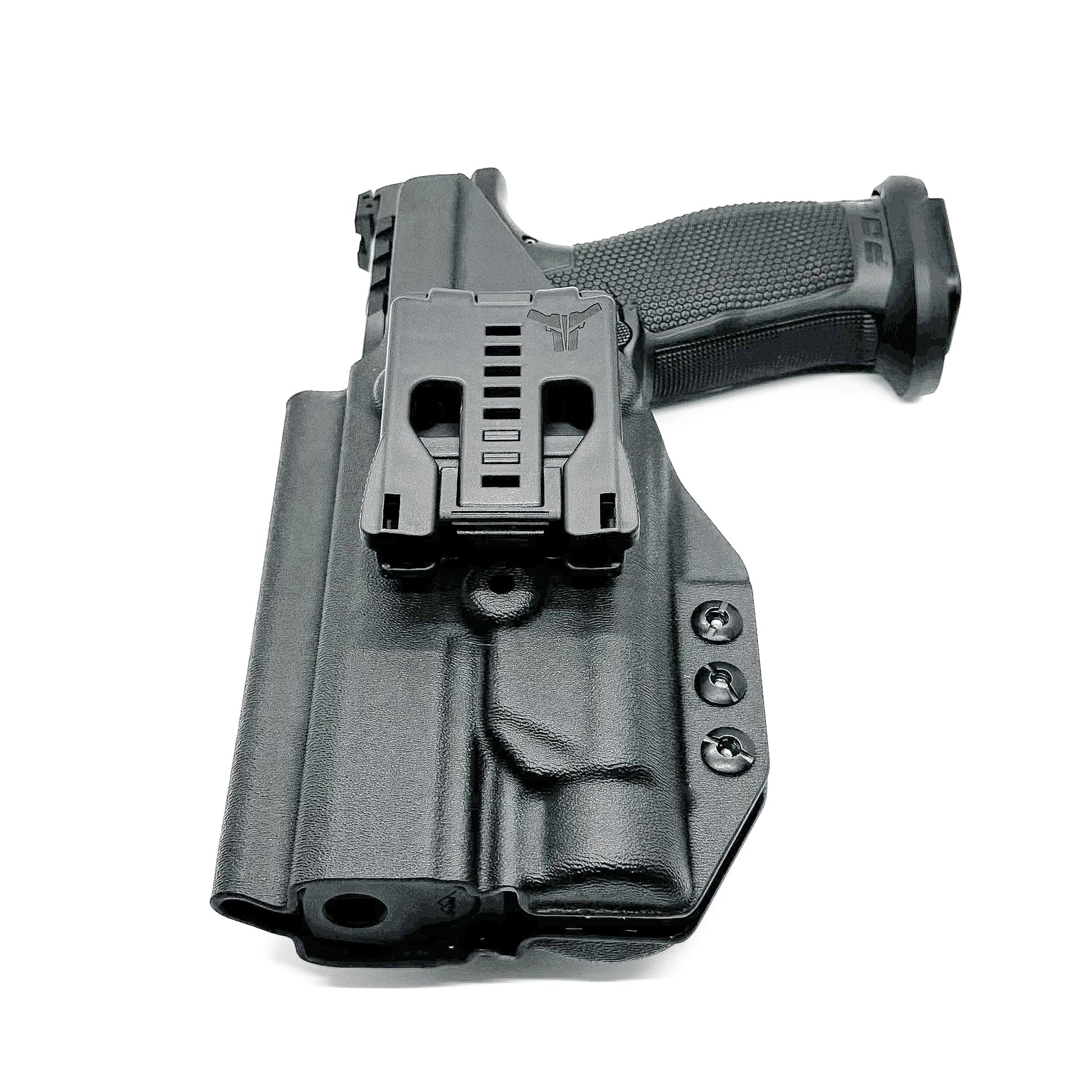 For the best concealed carry Outside Waistband OWB Holster for the Walther PDP 5 & 5.1 pistol with the Streamlight TLR-1 HL-X USB, shop Four Brothers Holsters.