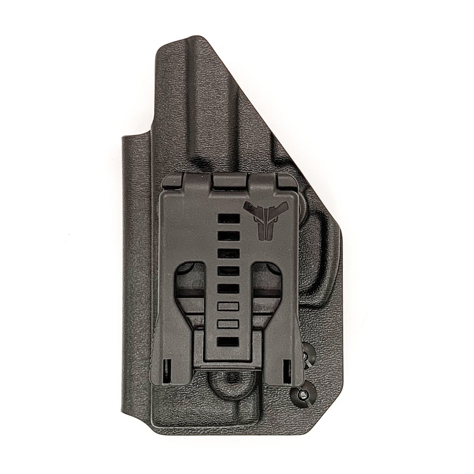 Our Outside Waistband holster for the Taurus G2 pistol is vacuum formed with a precision machined mold designed from a CAD model of the actual firearm. Each holster is formed, trimmed, and folded in-house. Final fit and function tests are done with the actual pistol to ensure the holster fits the gun and has the correct amount of retention.