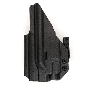 Inside waistband holster designed to fit the Sig Sauer P365 or P365XL pistol with the Tactical Development Pro Ledge Tactical Application Rail and Streamlight TLR-7 mounted to the weapon.  This holster will fit the Sig P365, P365X, P365XL Spectre, P365 XL RomeoZero, P365X RomeoZero, P365 SAS and P365XL Spectre Comp.