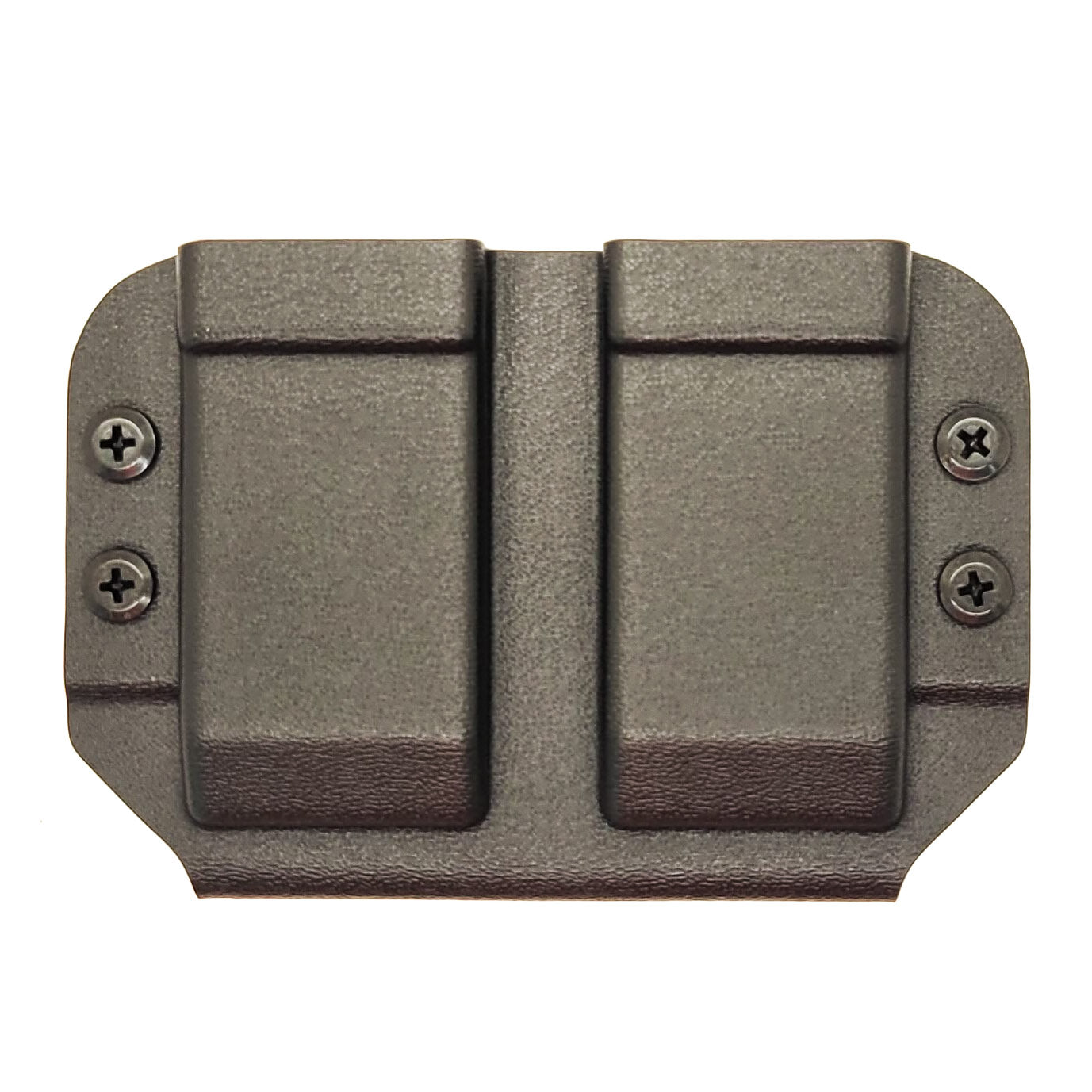 For the best Dual Magazine Holster for Sig, Glock, S&W, Walther, and other double stack 10mm and 45 ACP pistol magazines shop Four Brothers 4BROS Holsters.