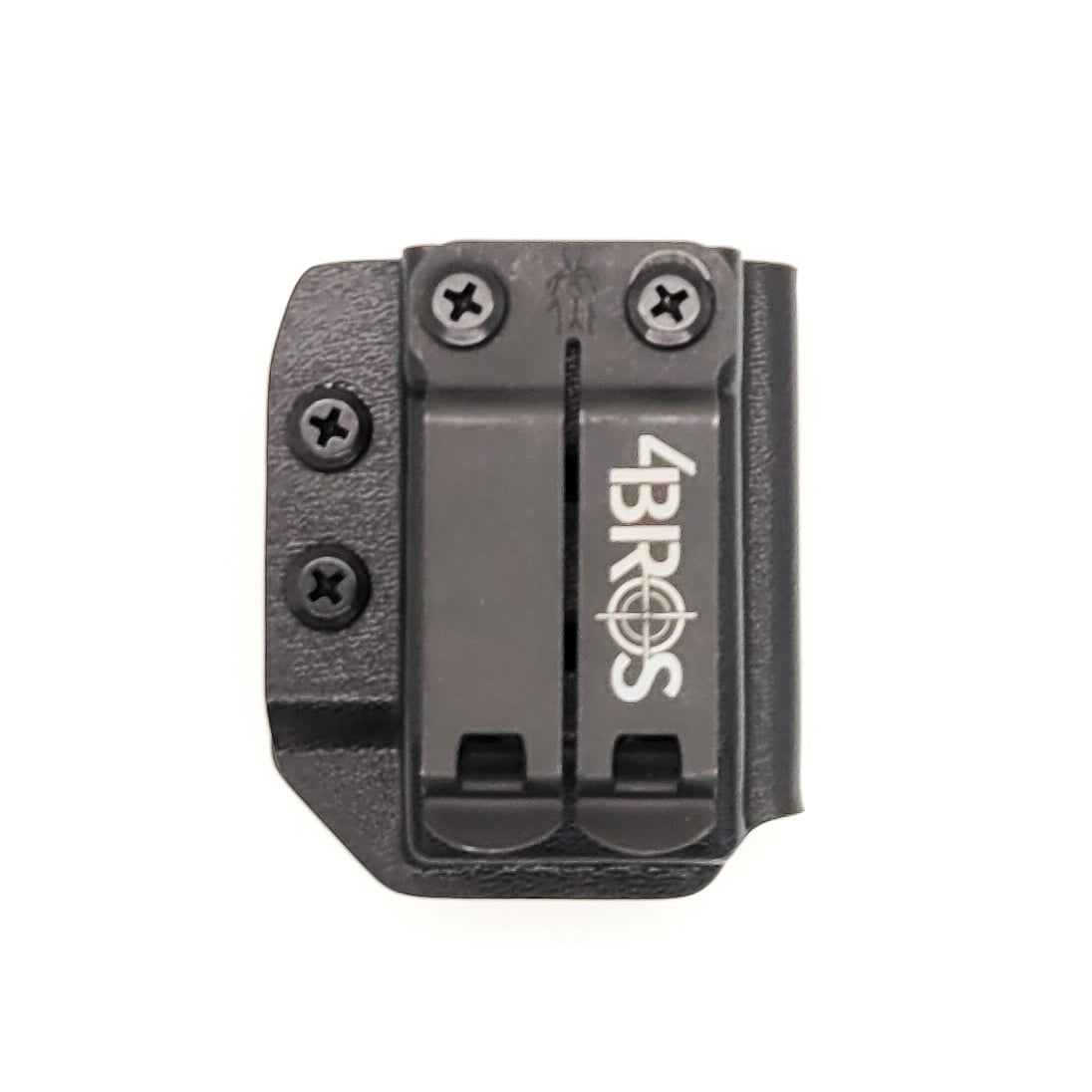 For the best IWB AIWB Kydex Magazine Pouch for the Sig, Glock, FN, S&W, Walther & other double stack 10mm and 45 ACP magazines, shop Four Brothers Holsters.