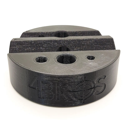 Armorer & Gunsmith 3D-printed Universal Bench Block from Four Brothers Holsters makes the removal of pins from firearms & devices simple, easy, and quick. 