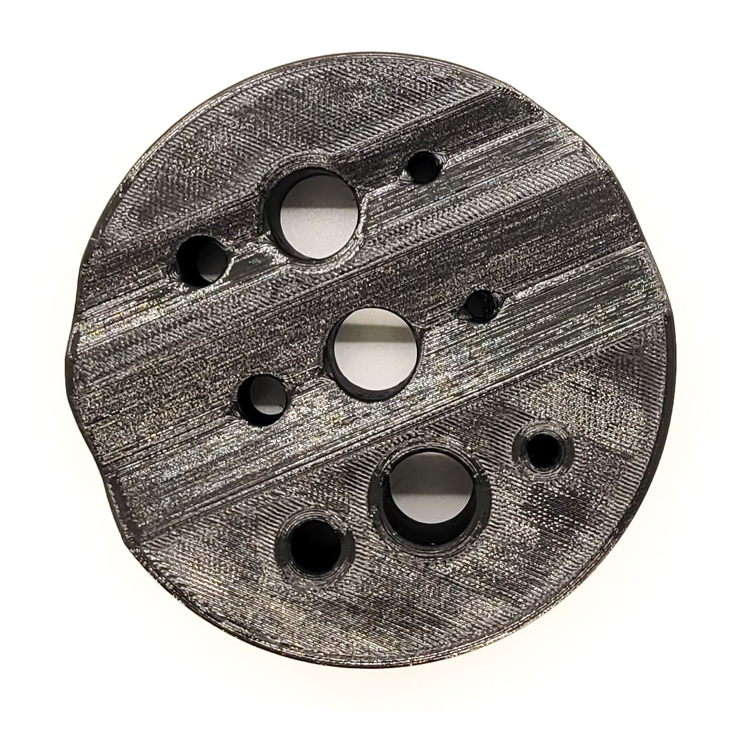 Armorer & Gunsmith 3D-printed Universal Bench Block from Four Brothers Holsters makes the removal of pins from firearms & devices simple, easy, and quick. 