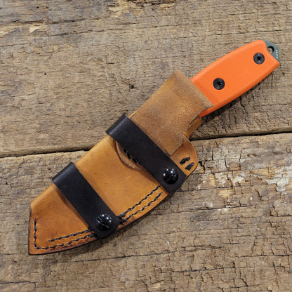 Our 4Bros Custom Leather Knife Sheath is a 100% custom-made knife sheath that is made by hand specifically for your knife by our Leatherworker. You will get to choose the color, style, and carry position from a list of options. Orders require pictures and information prior to the invoice.
