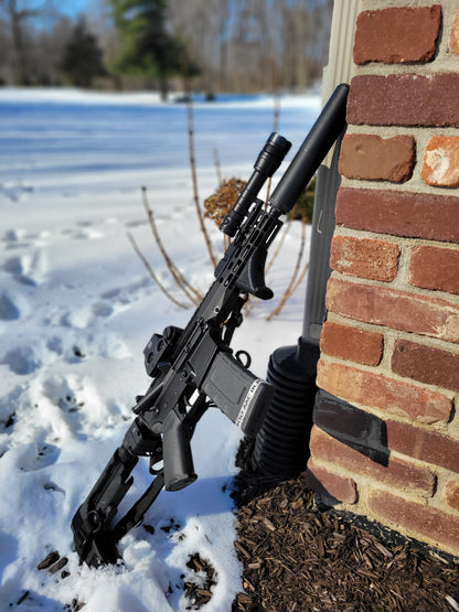 For the 4Bros M-Lok Angled Foregrip designed by a USPSA and Steel Challenge Grand Master shooter to improve rearward pressure, shop Four Brothers Holsters.