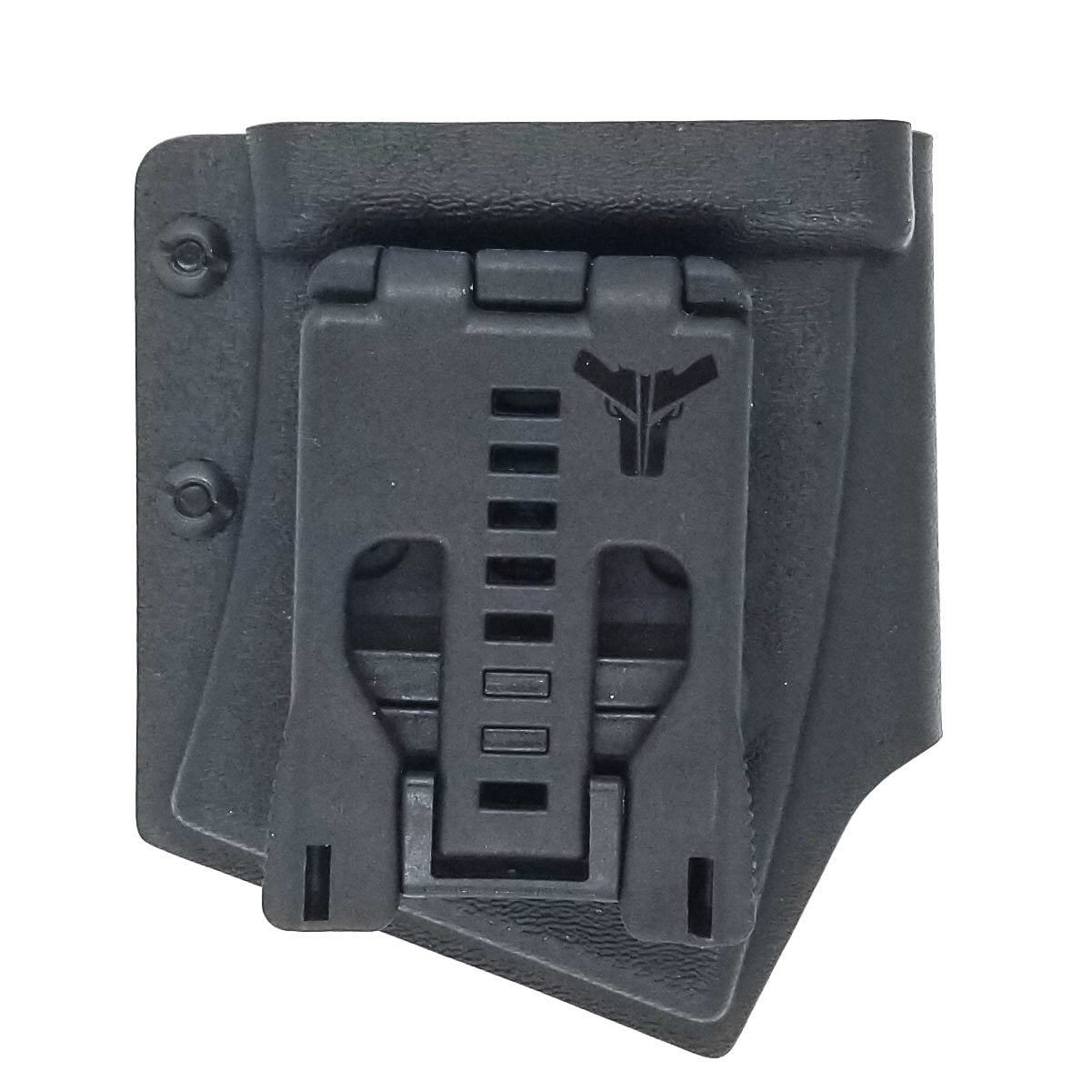 Outside Waistband AK-47 magazine pouch designed to fit Magpul Pmag, select Pro Mag and Tapco magazines. Tek-Lok Belt attachment fits belts up to 2.25" wide.