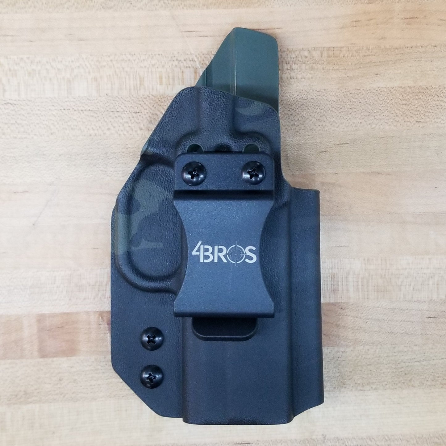 For the best IWB Kydex Inside Waistband Holster for the FN 509 Compact handgun, shop Four Brothers 4BROS Holsters.  Our holsters are proudly made in the USA.  