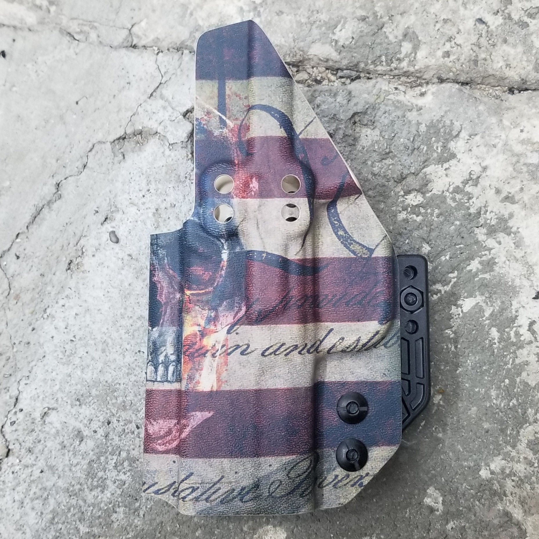 For the best IWB Kydex Inside Waistband Holster for the FN 509 Compact handgun, shop Four Brothers 4BROS Holsters.  Our holsters are proudly made in the USA.  