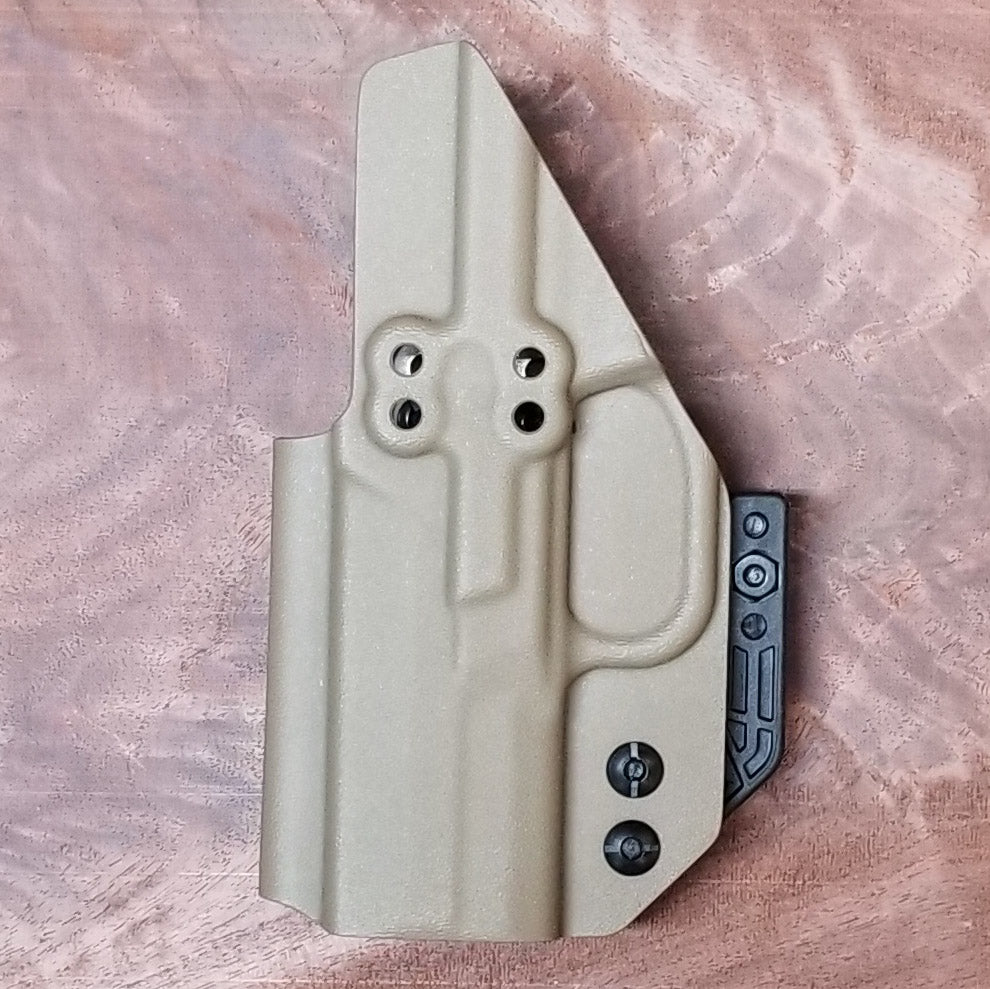 For the best IWB Kydex Inside Waistband Holster for the FN 509 Compact handgun, shop Four Brothers 4BROS Holsters.  Our holsters are proudly made in the USA.  
