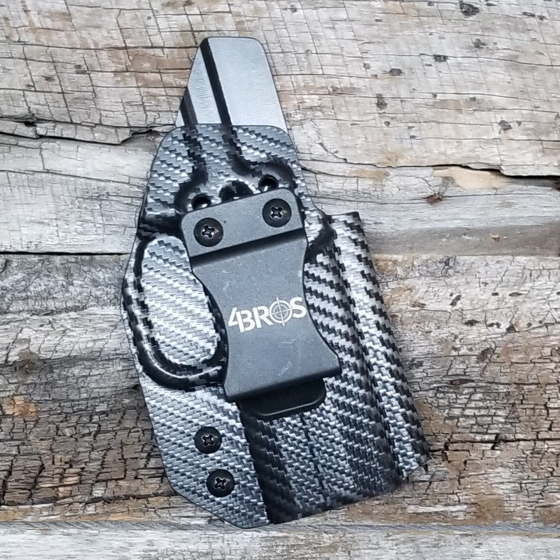 For the best IWB Kydex Inside Waistband Holster for the FN 509 Compact handgun, shop Four Brothers 4BROS Holsters.  Our holsters are proudly made in the USA.  