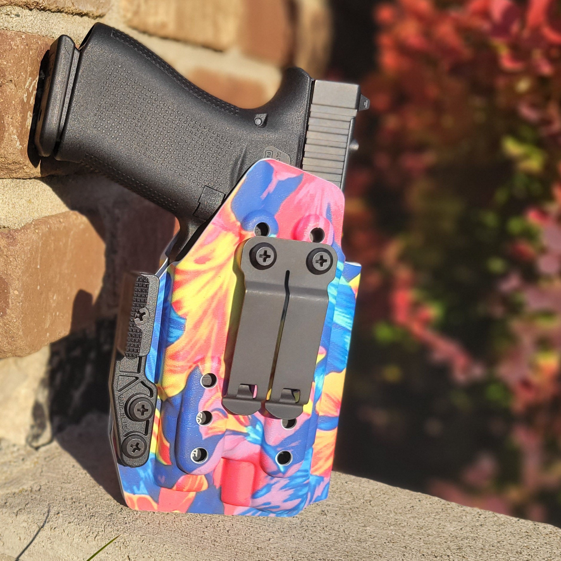 For the best IWB Kydex Inside Waistband Holster for the Glock 43X MOS, 48 MOS, 43X Rail, or 48 Rail pistols & Streamlight TLR-7 Sub shop Four Brothers Holsters.