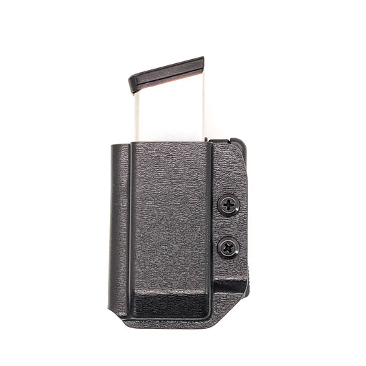 For the Best Kydex OWB Outside Waistband magazine pouch for the Springfield Hellcat Pro, Sig Sauer P365X-MACRO or P365XL, shop Four Brothers 4BROS Holsters. 