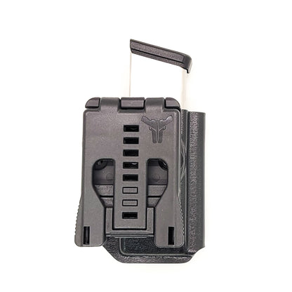 For the Best Kydex OWB Outside Waistband magazine pouch for the Springfield Hellcat Pro, Sig Sauer P365X-MACRO or P365XL, shop Four Brothers 4BROS Holsters. 