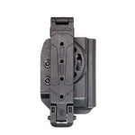 Best Kydex Outside Waistband magazine pouch for Sig P320, P365, P365XL Glock 9mm & 40, Walther, Ruger, S&W, FN magazines. Carrier fits most double stack 9mm or 40 S&W pistol magazines. Tek-Lok Belt attachment fits belts up to 2.25" wide Magazine Retention Device allows for retention adjustment with a 1/8" Allen wrench.