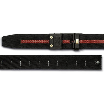 The Nexbelt EDC belt is flexible enough to wear all day but stiff enough to effectively hold your everyday carry pistol or firearm from Four Brothers Holsters.
