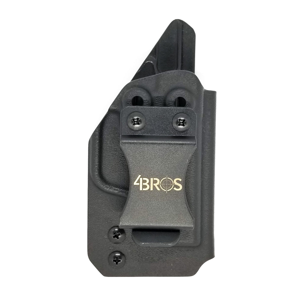 Inside waistband holster designed to fit the Ruger LCP II pistol Adjustable retention Optional Modwing includes 2 inserts to allow user to adjust the amount of leverage placed against the inside of the belt to reduce firearm printing Made from .080" thick thermoplastic for durability