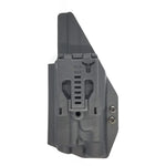 For the best Outside Waistband Kydex Thermoplastic Holster designed to fit the Polymer80 PF940 & PF940C with Streamlight TLR-1, shop 4Bros. Adjustable Retention, Profile cut for red dot sights, full sweat guard, adjustable ride height and cant. Made in the USA by law enforcement and military veterans.