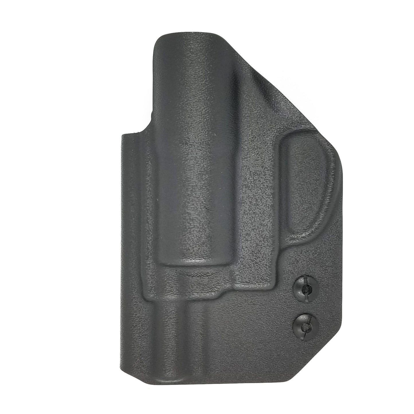 Inside Waistband Taco Style Holster for the Smith & Wesson J Frame Revolver Our holsters are vacuum formed with a precision machined mold designed from a CAD model of the actual firearm. Each holster is formed, trimmed, and folded in-house. Final fit and function tests are done with the actual pistol