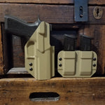 Our dual magazine pouch is designed to fit double stack 9mm and 40 S&W pistol magazines from Sig Sauer, Glock, FN, Walther, Ruger, Smith & Wesson and others. It will also fit P365, P365XL, Glock 43, 48, Hellcat and Hellcat Pro magazines.