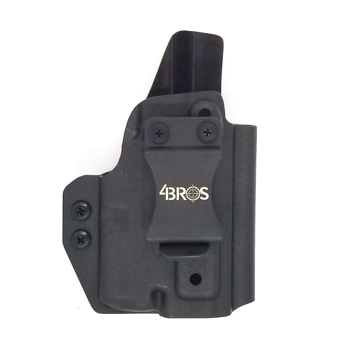 Inside Waistband Holster designed to fit the Sig P365 or P365X pistol with Streamlight TLR-6 light. Holster has adjustable retention,  high sweat shield standard. Profile of the holster cut to allow a red dot sight.  Open muzzle for threaded barrels.