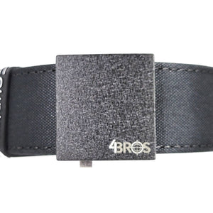 Nextbelt 4BROS appendix belt for Everyday Carry. Buckle design frees up space in front for you to carry your firearm or pistol or gun and extra magazines. Its buckle is sized 1 1/2  x 1 11/16" and can be worn front center, left hip, or hidden near the curve of the back. It is the most comfortable belt you'll own. 