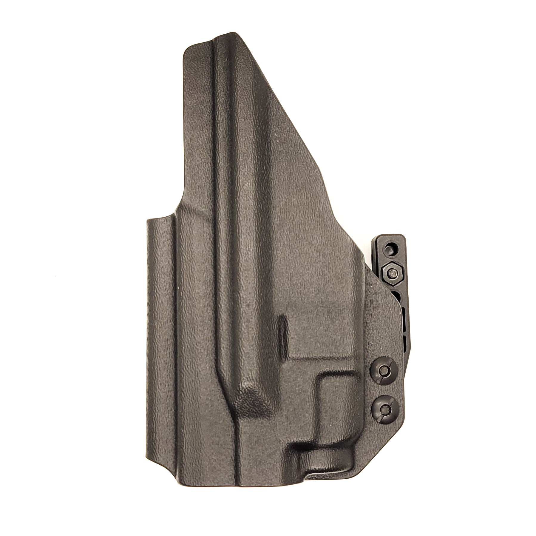 Inside waistband holster designed to fit the Sig Sauer P365 or P365XL pistol with the Tactical Development Pro Ledge Tactical Application Rail and Streamlight TLR-7 mounted to the weapon. This holster will fit the Sig P365, P365X, P365XL Spectre, P365 XL RomeoZero, P365X RomeoZero, P365 SAS and P365XL Spectre Comp.