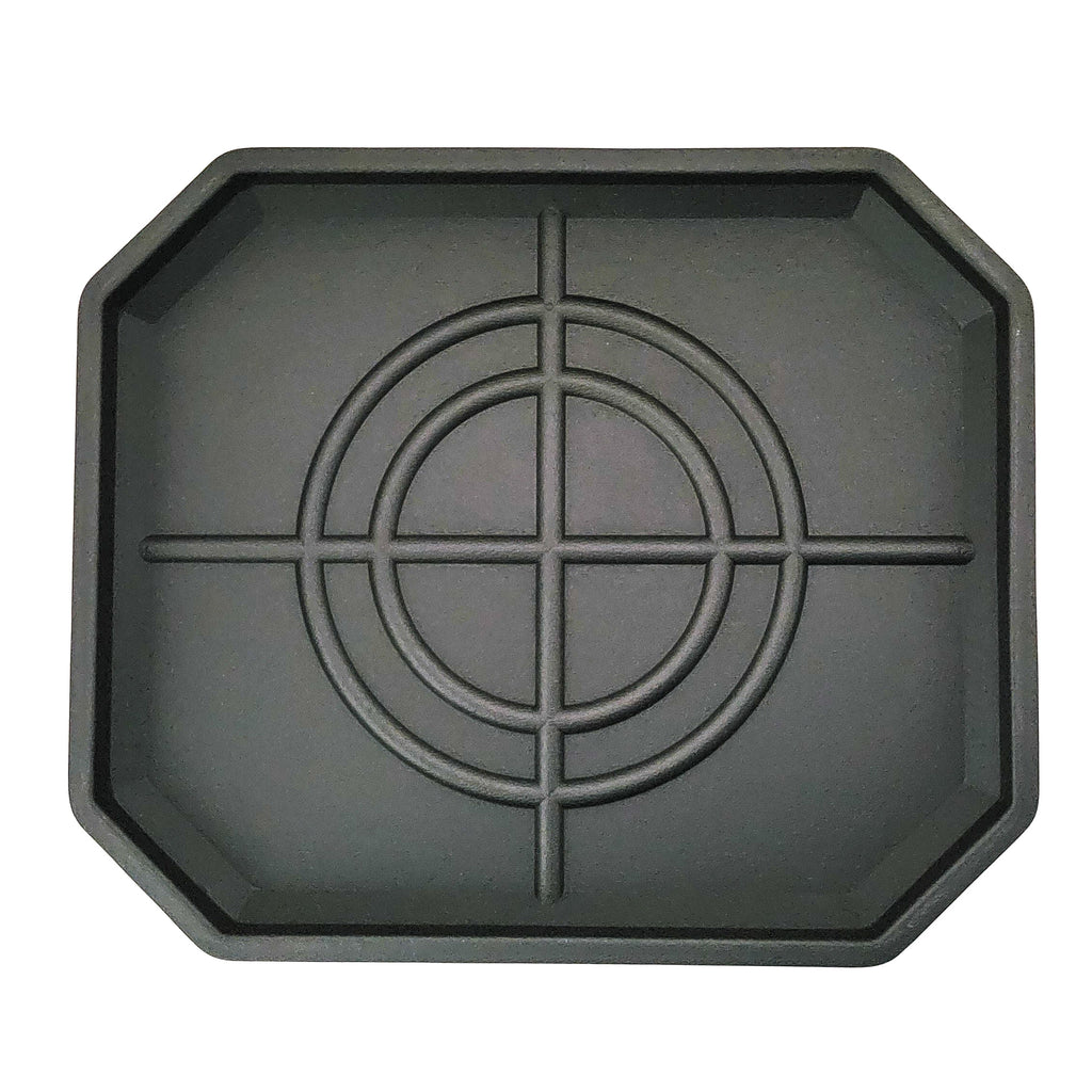 For the best place to dump your every day carry items, look no further than Four Brothers. Our EDC Kydex Tray is perfect for your everyday pocket dump. The center target portion of the tray makes it easy to get flat items like coins out of the tray. Formed from .080 thick thermoplastic material. Proudly made in the USA