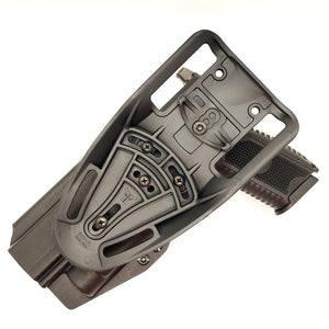 Our Outside Waistband Kydex Duty and Competition Holster is designed to fit the FN 509 LS Edge with the Streamlight TLR-1 HL attached to the pistol. It will fit the Apex Tactical 5.0" Slide and 509/509 Tactical with the TRL-1 attached. Open muzzle Full sweat guard, adjustable retention, cleared for red dot. Made in USA