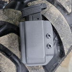 For the Best Kydex IWB AIWB appendix inside waistband magazine pouch for the Smith & Wesson Equalizer, shop Four Brothers Holsters. Suitable for belt widths of 1 1/2" & 1 3/4". Adjustable retention. Appendix Carry IWB Carrier Holster P365X-MACRO, Sig P365XL, Glock 43X & 48, Springfield Hellcat Pro, and Shield Plus