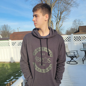 Ultimate softness and comfort on this elevated casual hoodie. Unique detailing on the front pocket for a clean finished look. So comfy your Mom will try to steal it. 