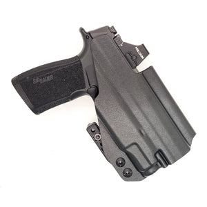 For the best Inside Waistband Kydex Holster designed to fit the Sig Sauer P365-XMACRO with Streamlight TLR-7 Sub, shop Four Brothers Holsters. Full sweat guard, adjustable retention, minimal material & smooth edges to reduce printing. Made in the USA. Open muzzle for threaded barrels, cleared for red dot sights. MACRO