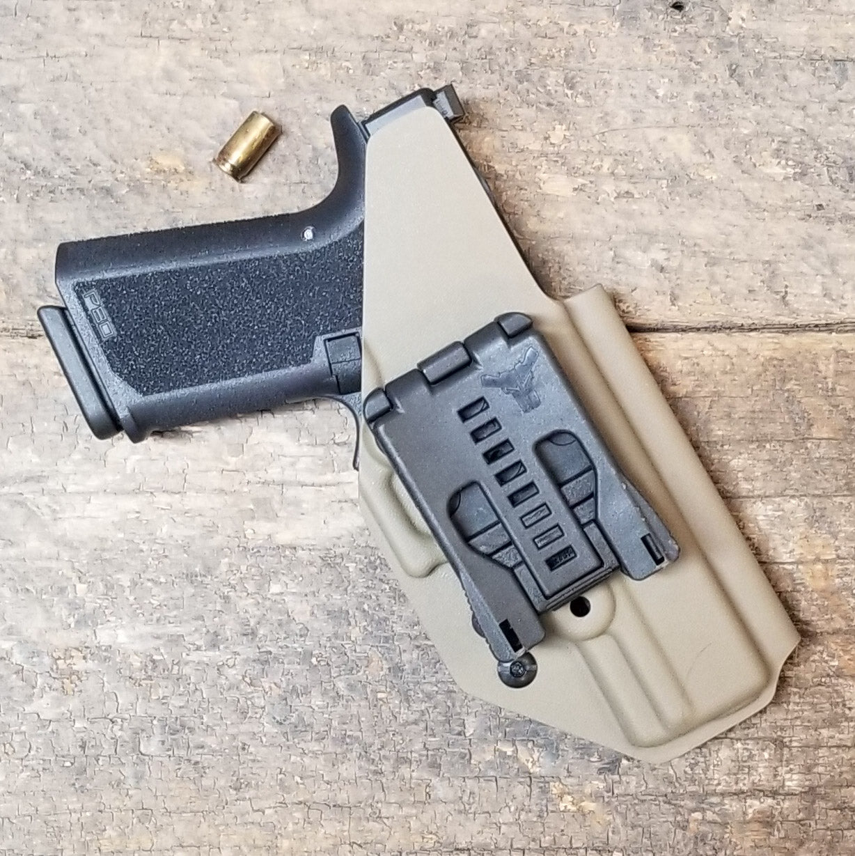 For the best, Outside Waistband OWB Kydex Holster designed to fit the Polymer80 PF940, shop Four Brothers 4BROS Holsters.  Proudly manufactured in the USA.