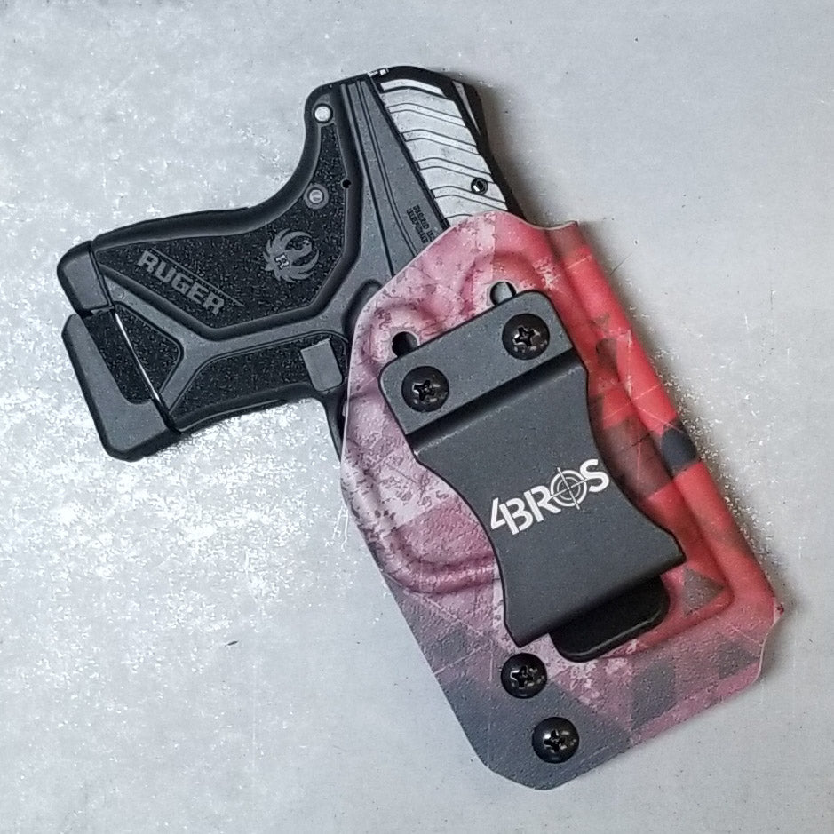 For the best IWB, AIWB, Inside Waistband Holster designed for the Ruger LCP II pistol Shop Four Brothers 4BROS Holsters.   Proudly manufactured in the USA.