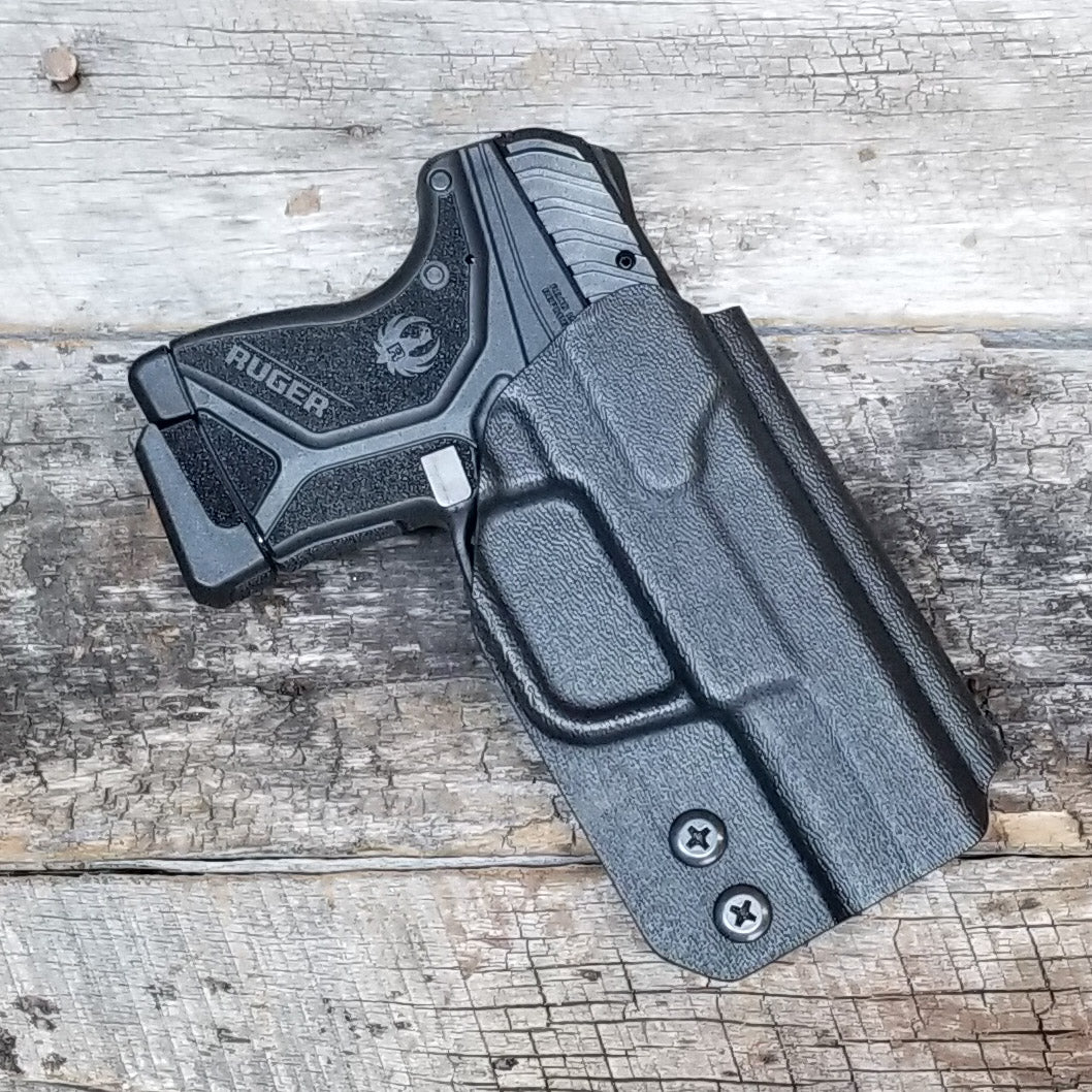 For the best OWB Outside Waistband Kydex Holster designed to fit the Ruger LCP II pistol, shop Four Brothers 4BROS Holsters.  Proudly manufactured in the USA.