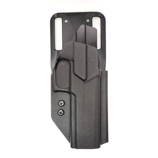 For the best, Outside Waistband OWB Sig Sauer  P320-XTEN 10MM pistol Duty & Competition Kydex Holster, shop Four Brothers 4BROS Holsters.  Made in the USA.