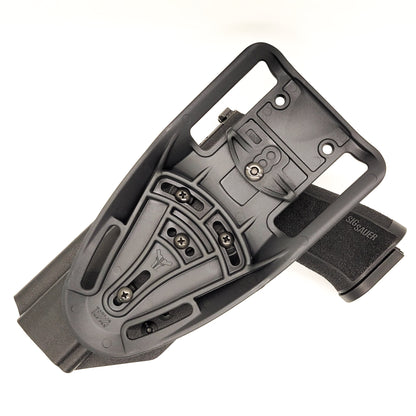 For the best, Outside Waistband OWB Sig Sauer  P320-XTEN 10MM pistol Duty & Competition Kydex Holster, shop Four Brothers 4BROS Holsters.  Made in the USA.