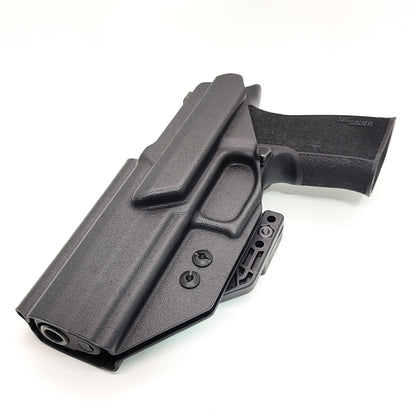 For the best IWB Inside Waistband Holster for the Sig Sauer P320 XTEN 10MM with the GoGunsUSA Gas Pedal, shop Four Brothers 4BROS Holsters.  Made in the USA.  