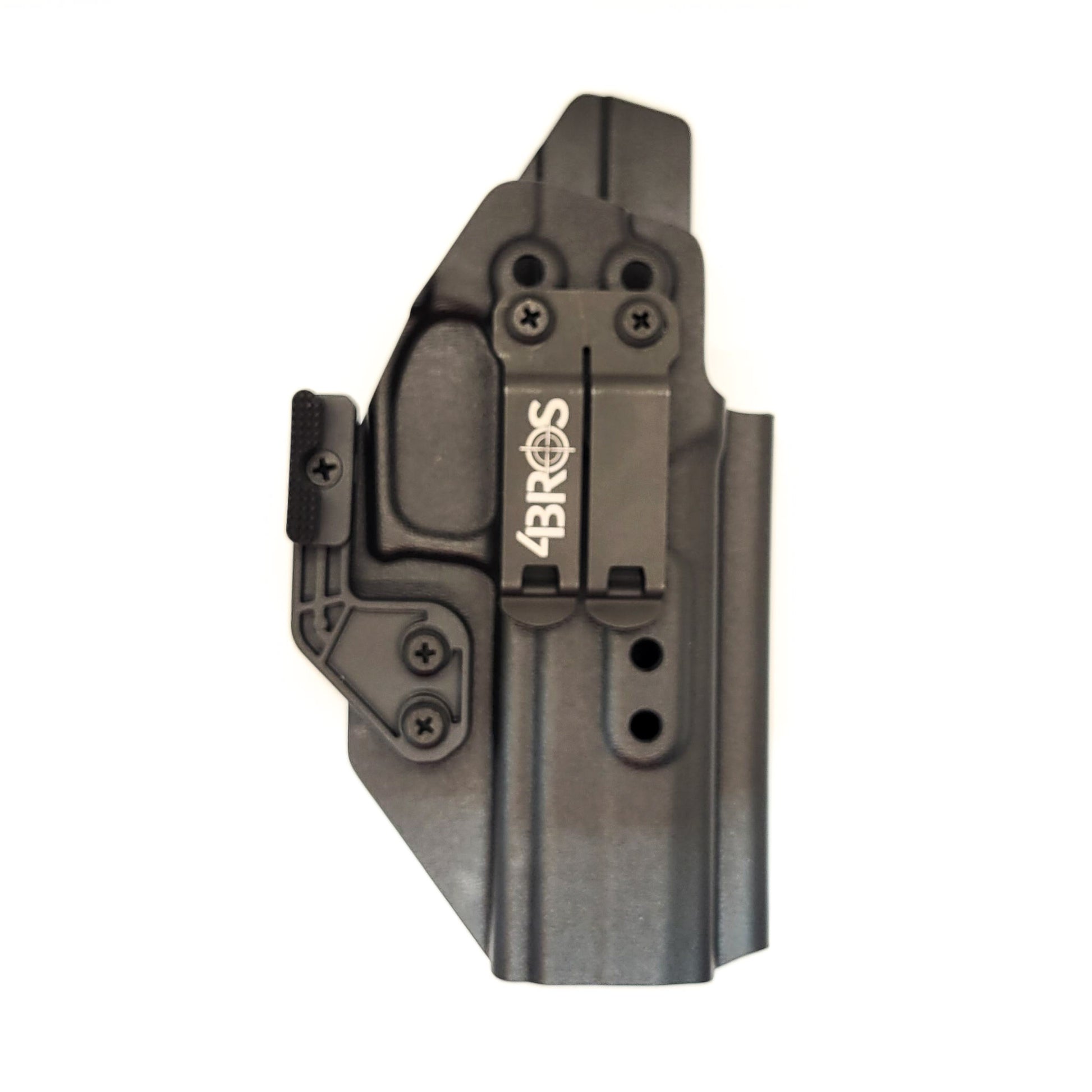 For the best IWB Kydex Inside Waistband Holster for the Sig Sauer P320-XTEN 10MM pistol shop Four Brothers 4BROS Holsters.  Holsters proudly made in the USA.
