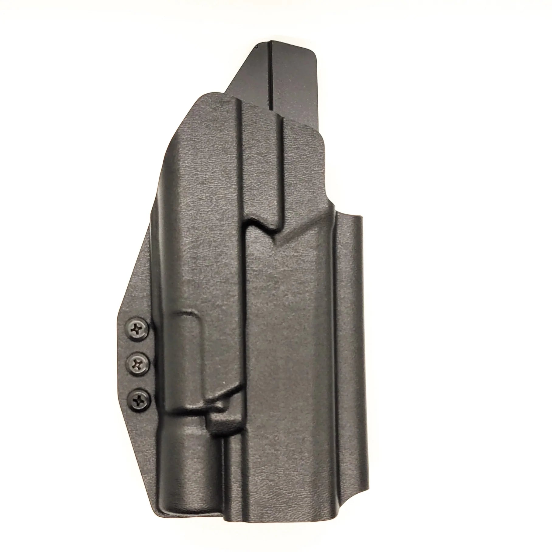 For the best Outside Waistband OWB holster for the Sig Sauer 10MM P320-XTEN and Surefire X-300U A or B shop Four Brothers 4BROS Holsters.  Made in the USA.