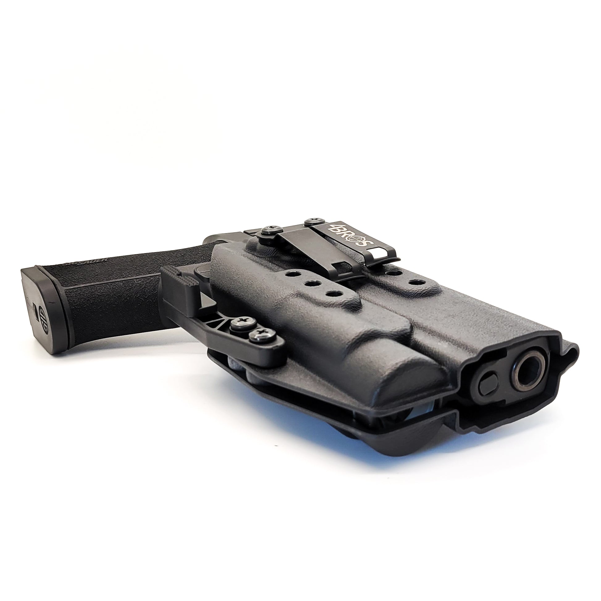 For the best inside IWB AIWB Waistband Kydex Holster for the Sig Sauer P320-XTEN with the Streamlight TLR-1 or TLR-1 HL shop Four Brothers 4BROS Holsters.