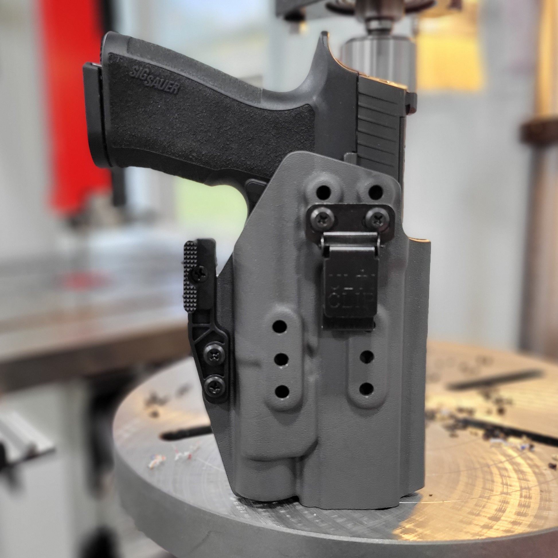 For the best inside IWB AIWB Waistband Kydex Holster for the Sig Sauer P320-XTEN with the Streamlight TLR-1 or TLR-1 HL shop Four Brothers 4BROS Holsters.