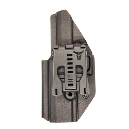 For the best Outside Waistband OWB Holster for the Sig Sauer P320 Carry, Compact, or M18 with the Align Tactical Thumb Rest shop Four Brothers 4BROS Holsters.