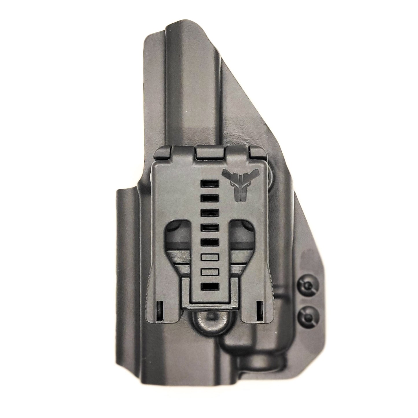 For the best OWB Holster for the Sig Sauer P320 Compact/Carry pistol with the Streamlight TLR-7 X or A & Align Tactical Thumb Rest shop Four Brothers holsters. 