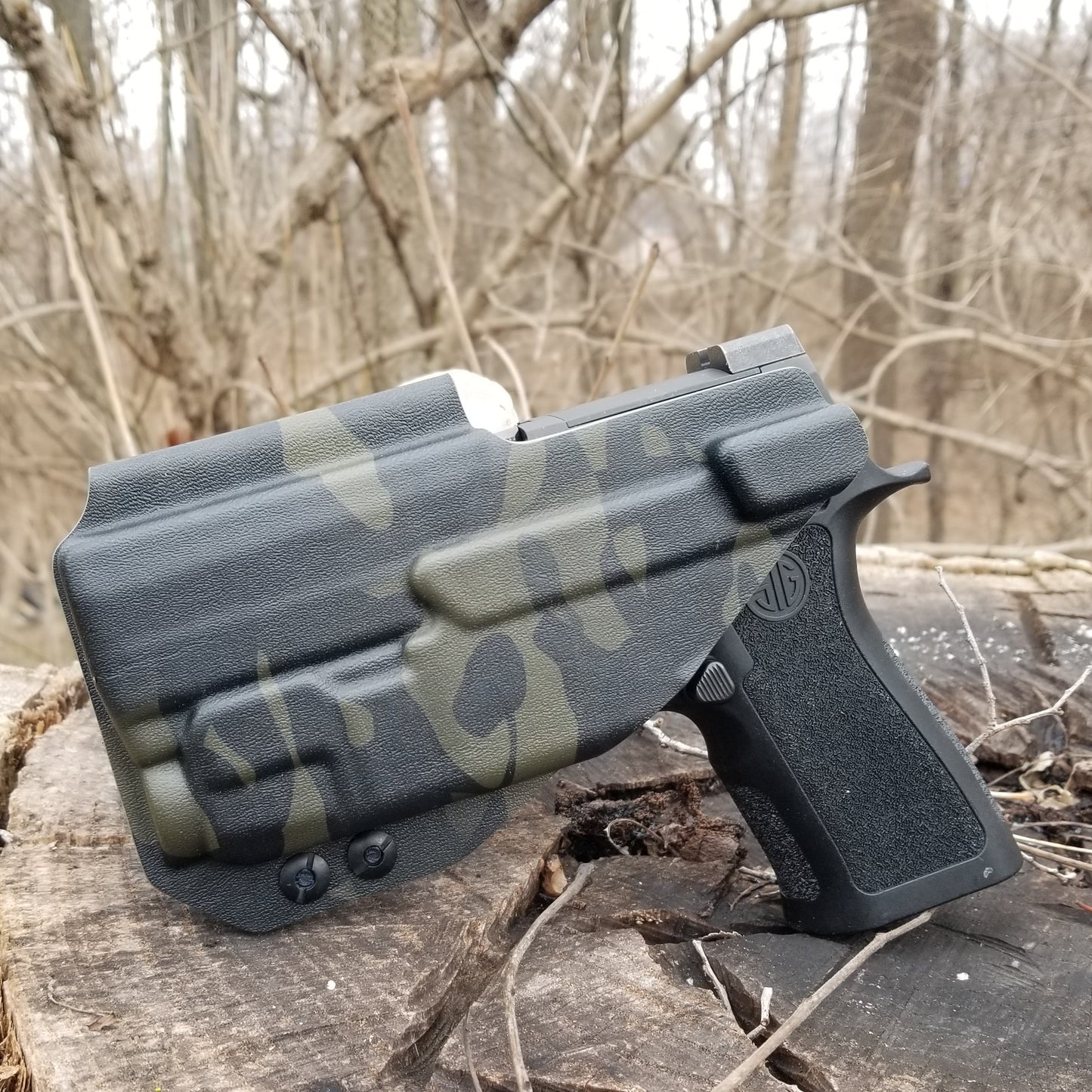 For the best Inside Waistband IWB AIWB Holster for the Sig Sauer P320 Compact, Carry or M18 pistols & Streamlight TLR-7 X or A, shop Four Brothers holsters.