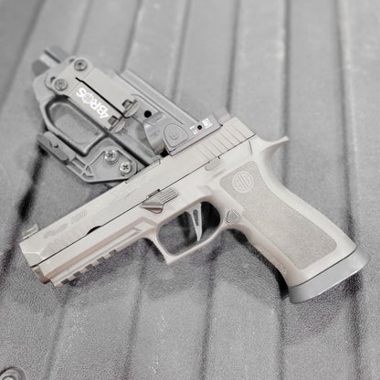 For the best Inside Waistband Holster for the Sig Sauer P320 Full-Size, M17, M18, X-Five, X5, X-Carry & Align Tactical Thumb Rest shop Four Brothers Holsters.