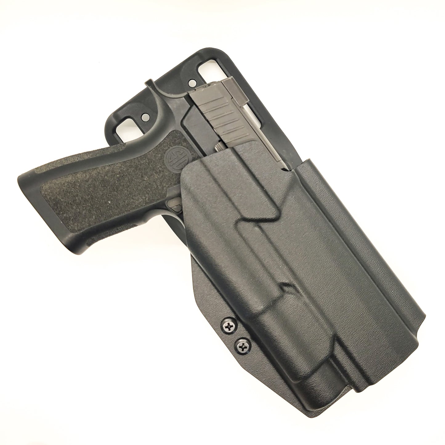 For the best, OWB Full Size and Carry P320 series & Streamlight TLR-1HL & Align Tactical Thumb Rest Duty & Competition Holster, shop Four Brothers Holsters. 
