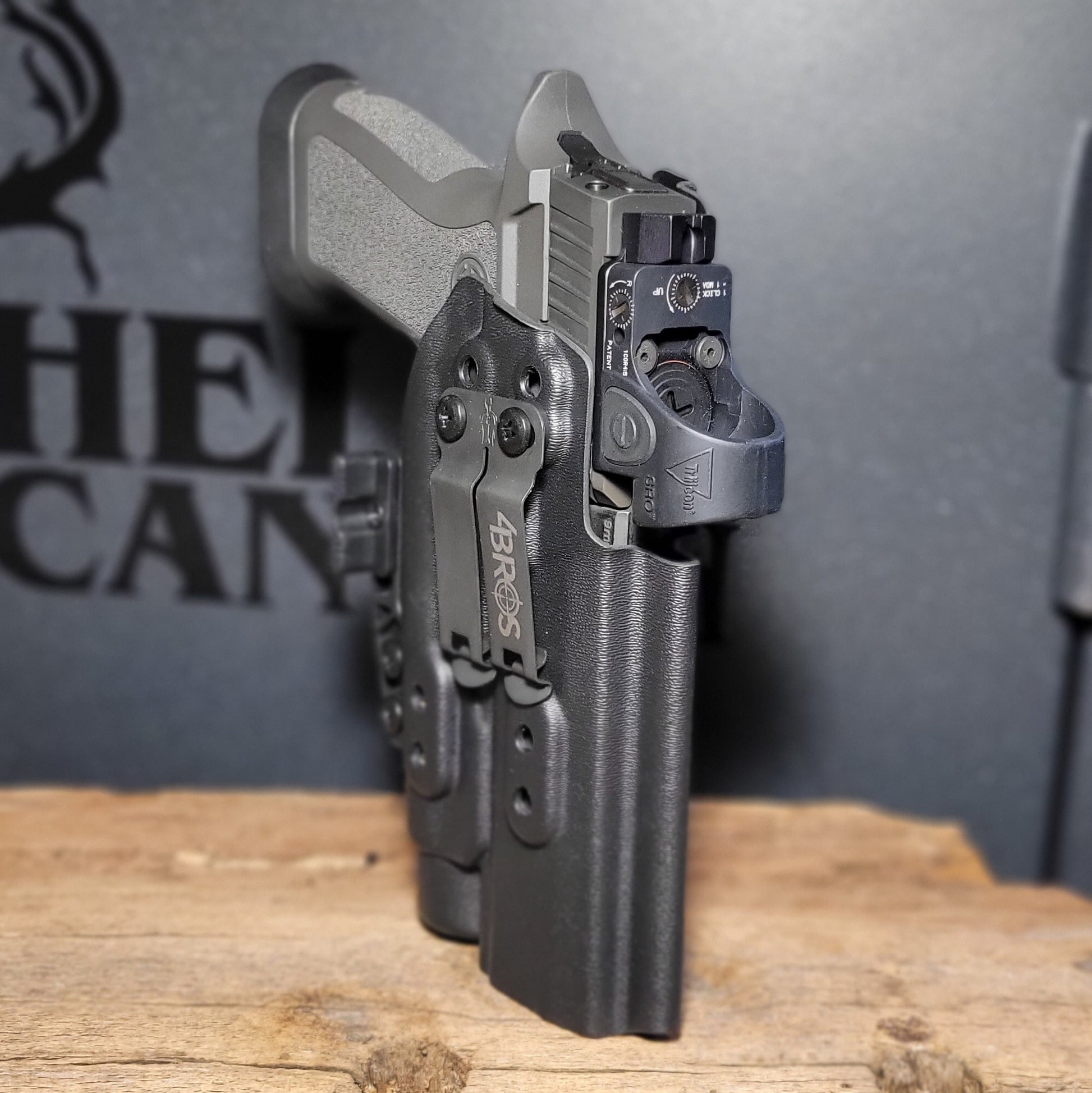 For the best IWB Kydex Inside Waistband Holster for the Sig Sauer P320 Full-Size & Carry pistols & Streamlight TLR-1 or TLR-1 HL shop Four Brothers Holsters.