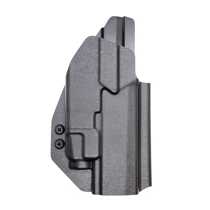 For the best Outside Waistband OWB Holster for the Sig Sauer P320 Full Size, X5 and M17 & Streamlight TLR-7 X or A & Gas Pedal, shop Four Brothers Holsters. 