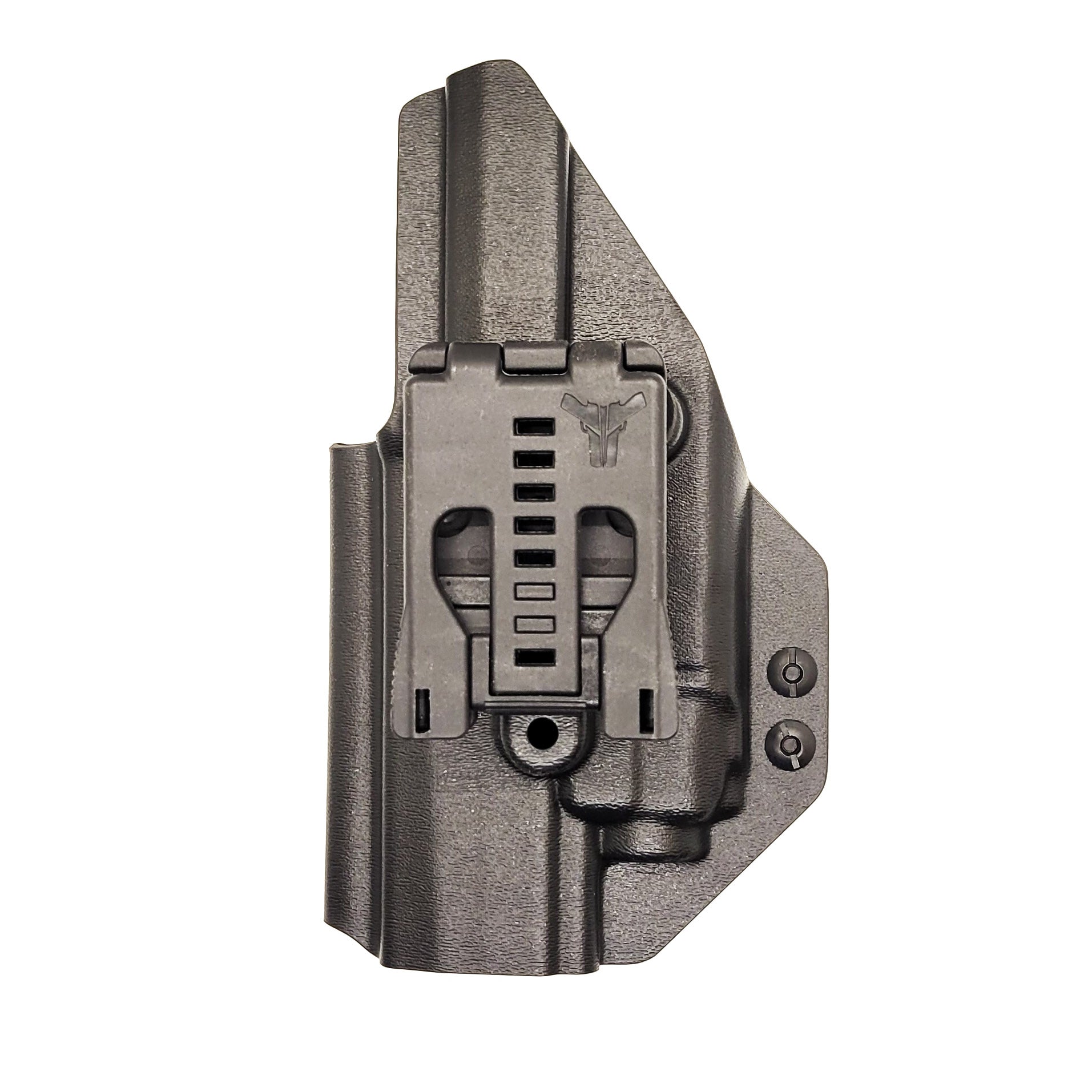 For the best Outside Waistband OWB Holster for the Sig Sauer P320 Full Size, X5 or M17 pistol with a TLR-8A & GoGuns USA Gas Pedal shop Four Brothers Holsters.