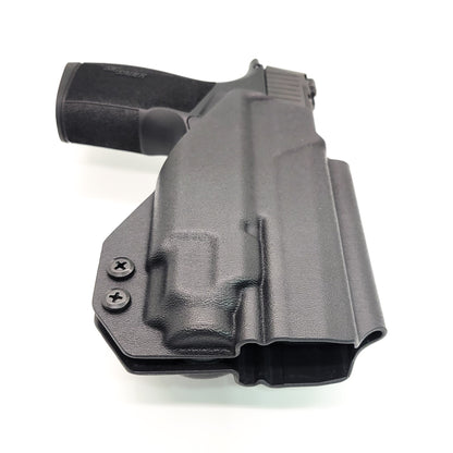 For the best Outside Waistband OWB Kydex Holster for the Sig Sauer P365-XMACRO with Streamlight TLR-8 Sub or TLR-8 G Sub, shop Four Brothers 4BROS Holsters.  